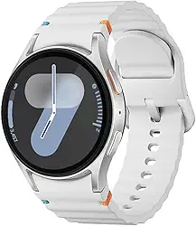 Pulseira esportiva para Samsung Galaxy Watch 7 6 5 de 40 mm e 44 mm, pulseira de silicone macio sem lacunas para Samsung Galaxy Watch 4/FE de 40 mm e 44 mm/4e 6 Classic 47 mm, 43 mm, 46 mm, 42 mm/5