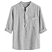 Camicie da uomo con camicia attiva tasca manica corta colletto camicia, Nero , 3XL