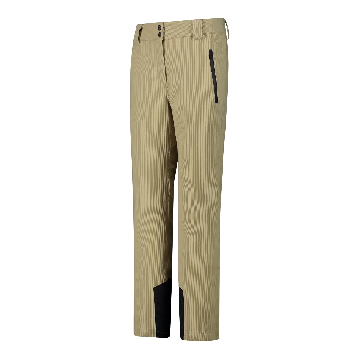 CMP Pantaloni Donna Stretch da Sci in Velluto Corduroy, Waterproof 20.000