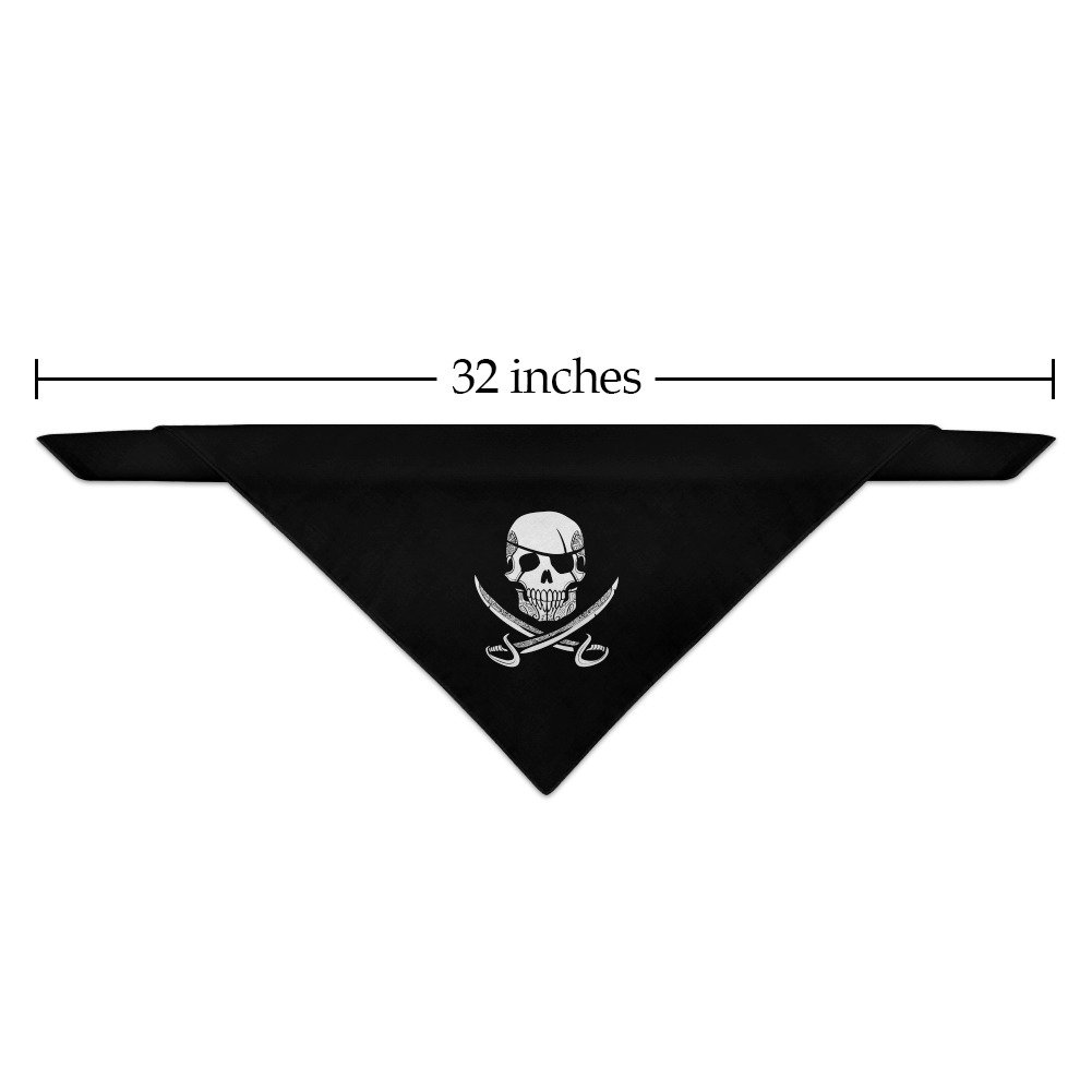 Graphiques & ✮ More Bandana pour chien Motif crâne pirate