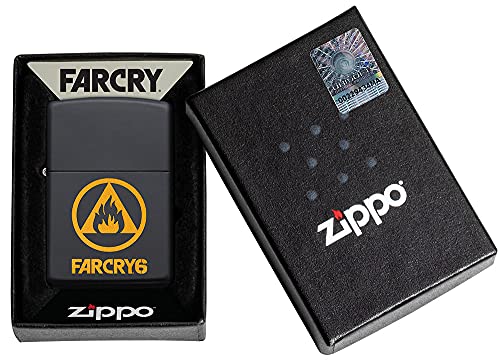 Encendedor Zippo Far Cry 6 Logo Negro Mate miniatura 6