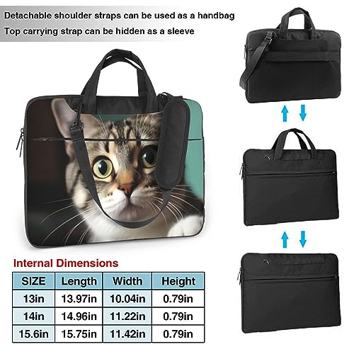 Bolso bandolera para laptop para hombres y mujeres miniatura 3