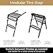 3D MAXpider Universal Tire Step - 3 Modes (Tire Ladder/A-Ladder/Folding), Portable & Adjustable Height for Up To 30