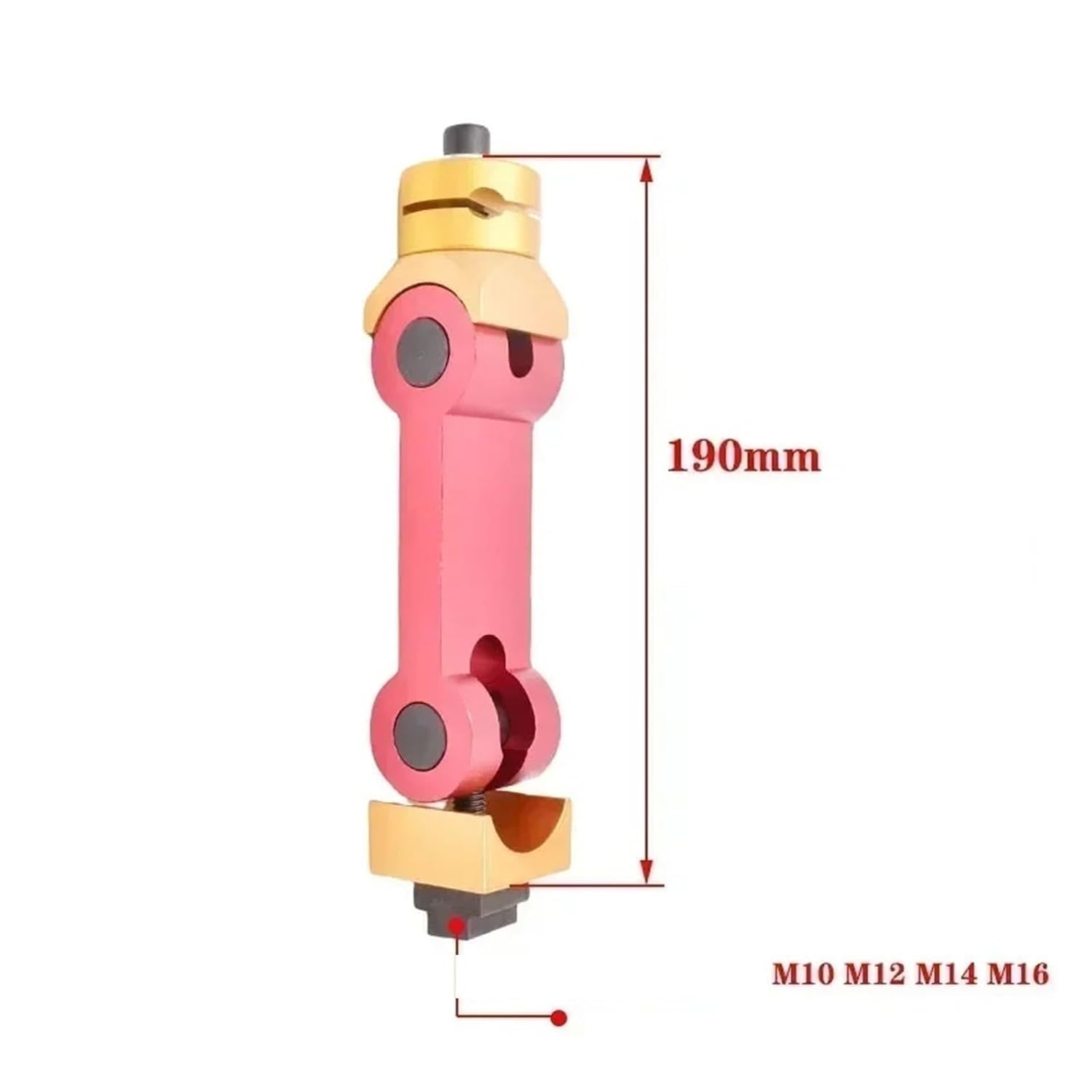 1pcs M10 M12 M16 Universal Adjustable CNC Mill Machine Work Piece Stop Positioner for Lathe Workpiece Multi Function Locator Tool(Standard,M4x15)