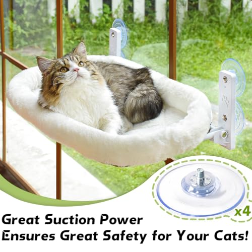 Amosijoy RSC-4 Pack Cat Window Perch Suction Cup thumb #2