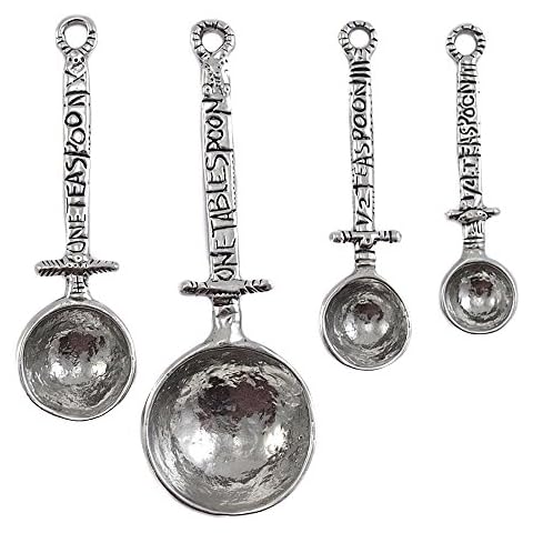 Crosby & Taylor Celtic Pewter Measuring Spoon Set Cover