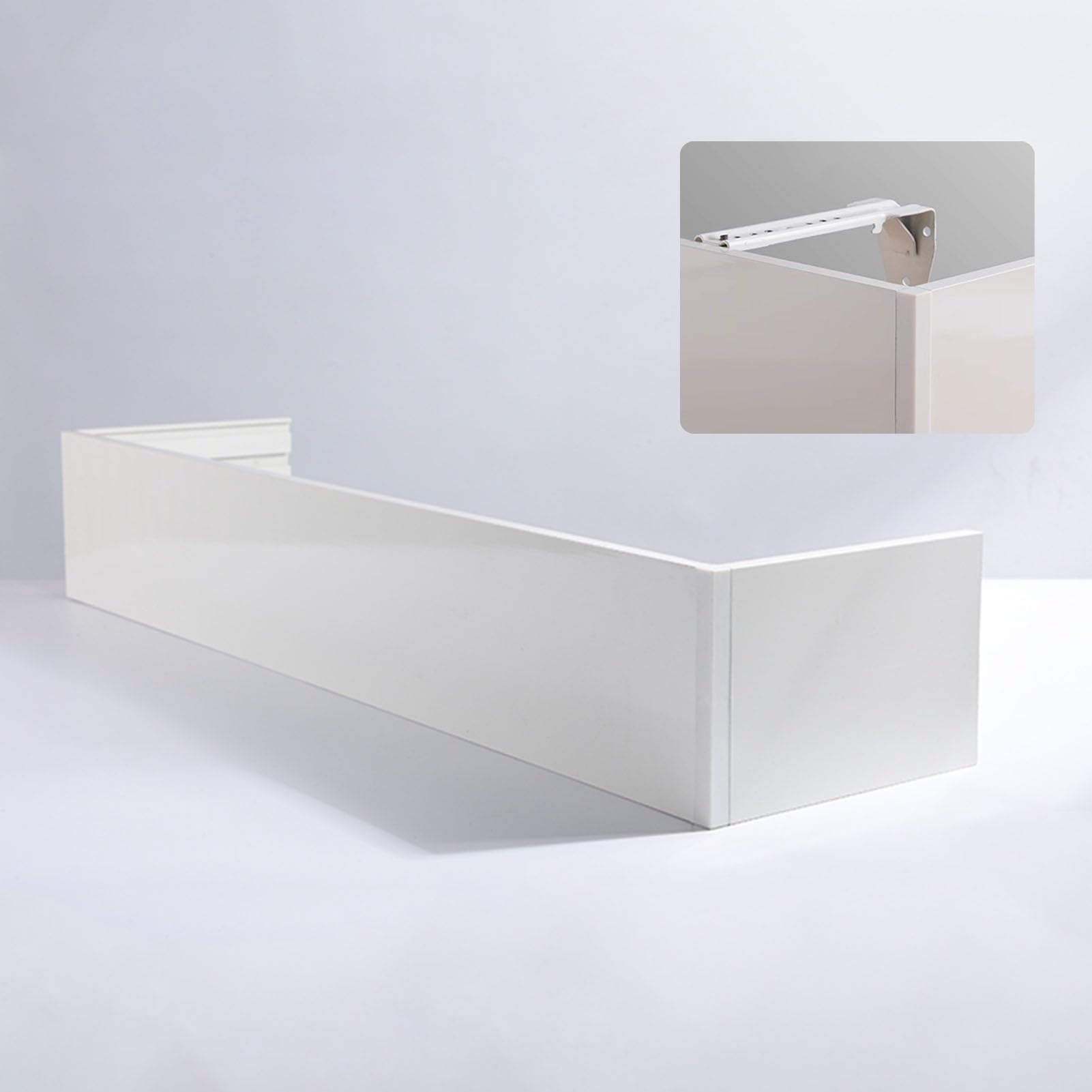 Cenefa de cortina de pared sin riel: solucione la decoración de ventanas con elegancia
