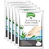 Foot-Peel-Mask-5-PACK-Foot-Mask-for-Dry-Dead-Skin-Callus-Repair-Rough-Heels-Make-Your-Feet-Baby-Soft-Get-Smooth-Silky-Skin-Natural-Treatment-Aloe Foot Peel Mask - (5 PACK) Foot Mask for Dry Dead Skin, Callus, Repair Rough Heels - Make Your Feet Baby Soft Get Smooth Silky Skin - Natural Treatment (Aloe)