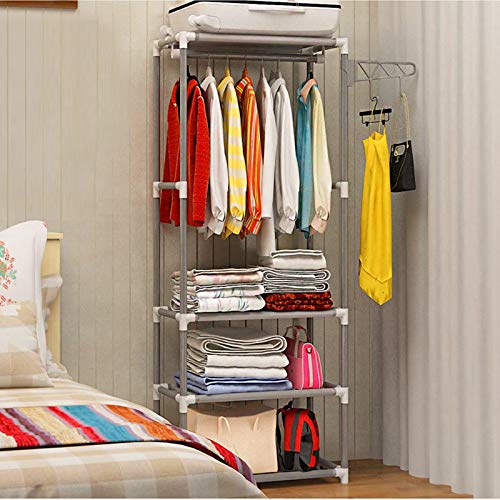 Étagère de rangement pour vêtements NCCZ au sol, le portemanteau idéal pour votre chambre
