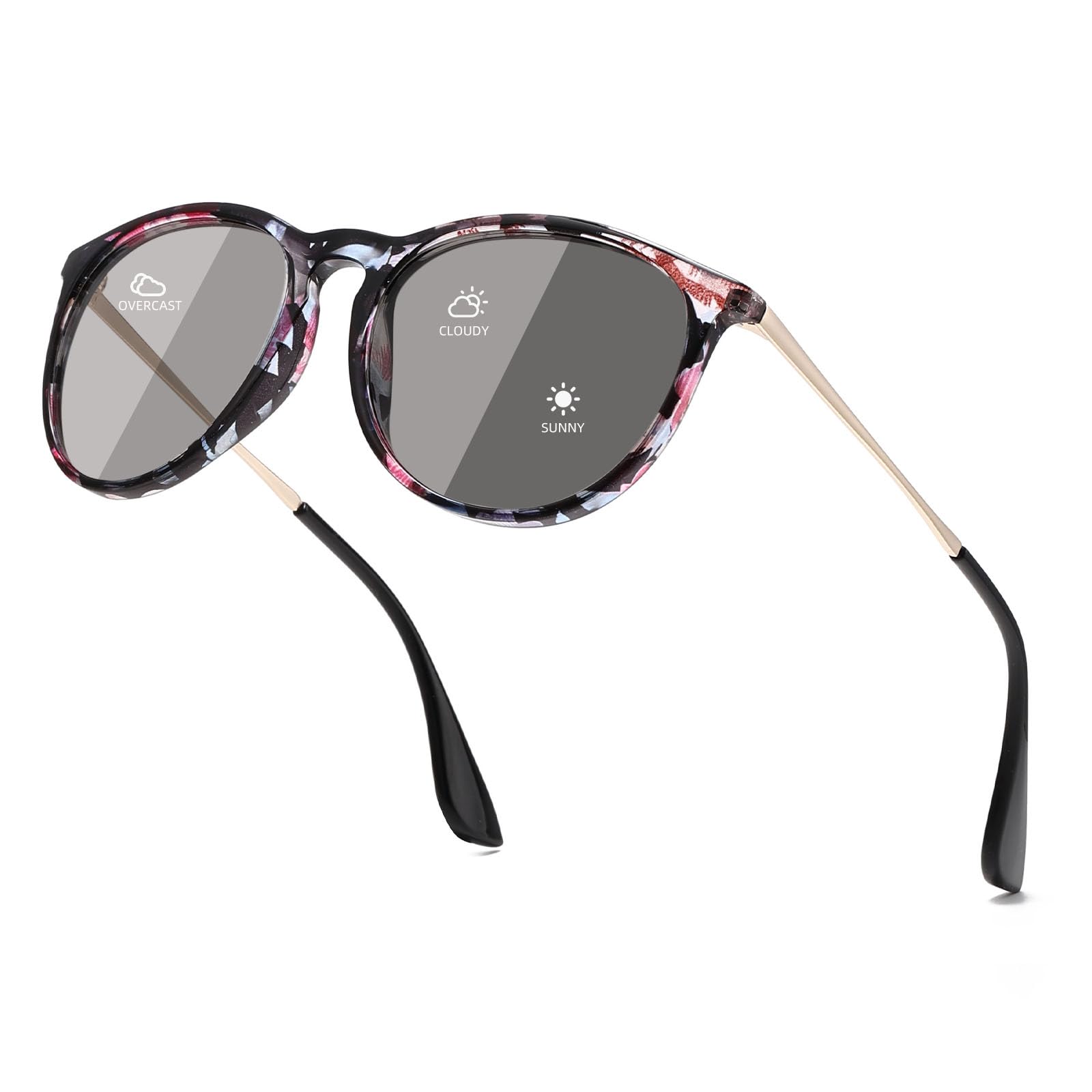 Polarized Photochromic Driving Sunglasses