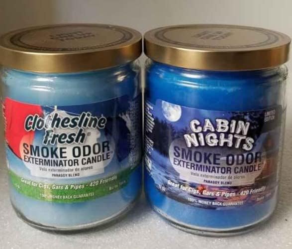 Smoke Odor Exterminator 13 oz Jar Candles Assortment Two
