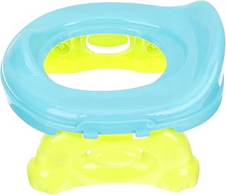 Beavorty Toilet Trainer Kids Foldable Toilet Baby Potty Travel Potty Travel Foldable Potty Chairs for Boys Toilet Training Kid Potty Baby Travel Potty Plastic Toddler Camping Training Set