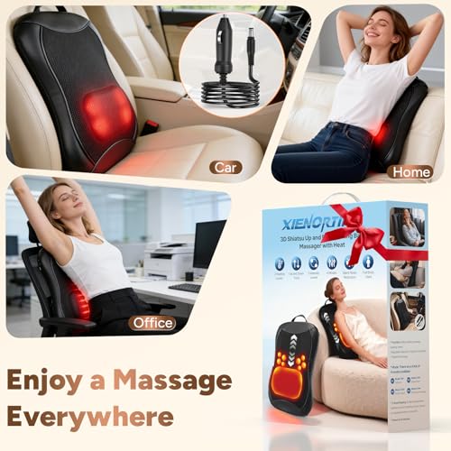 XIENORTINM 4D Rolling Back Massager