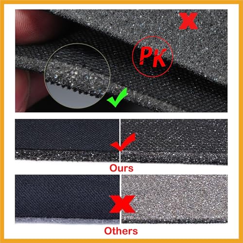 Partuto Universal Black Bucket Seat Cover Protector Pad for Auto Car SUV Durable Material Replacement by Partuto - Image 6