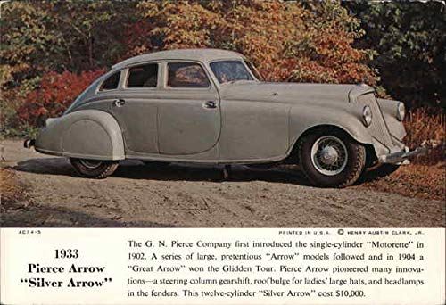 1933 Pierce Arrow Silver Arrow - Auto Dynamics Menlo Park