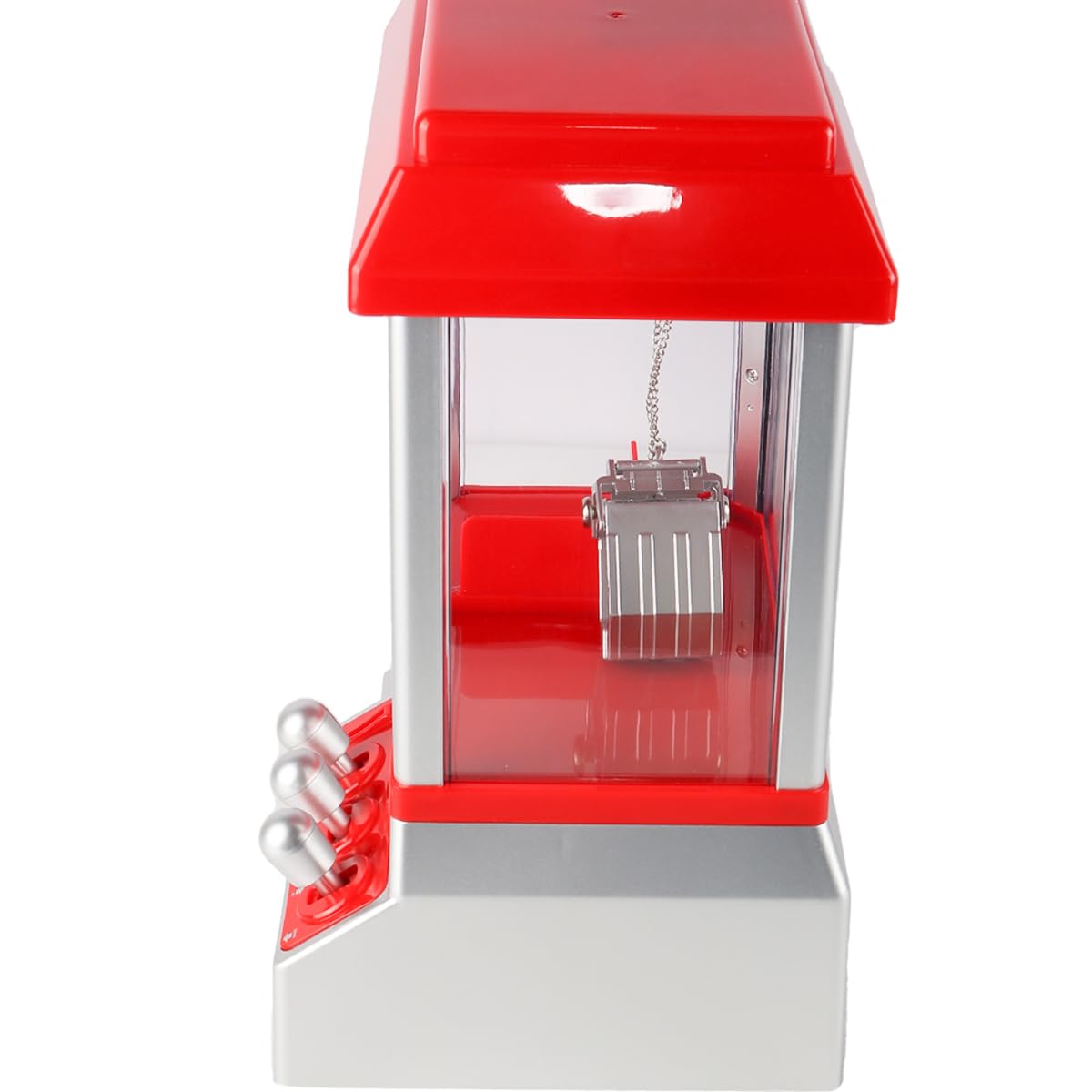 Minimáquina de Arcade de Caramelos con Forma de Garra para Dulces, muñecos pequeños, dispensador de Dulces con premios de Juego y 24 Monedas