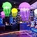 ASMSW Jellyfish Pendant Light - Ceiling & Hanging Lamp with 7 Colors, Automatic Dimming Night Light