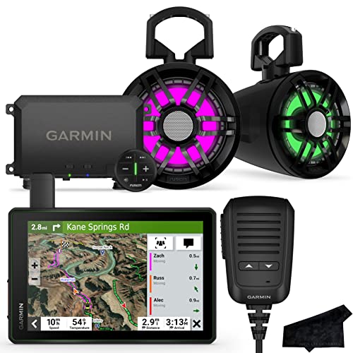 Garmin Tread SxS Edition Rugged Group Ride Radio Off-Road Navigator with Fusion Marine Audio System