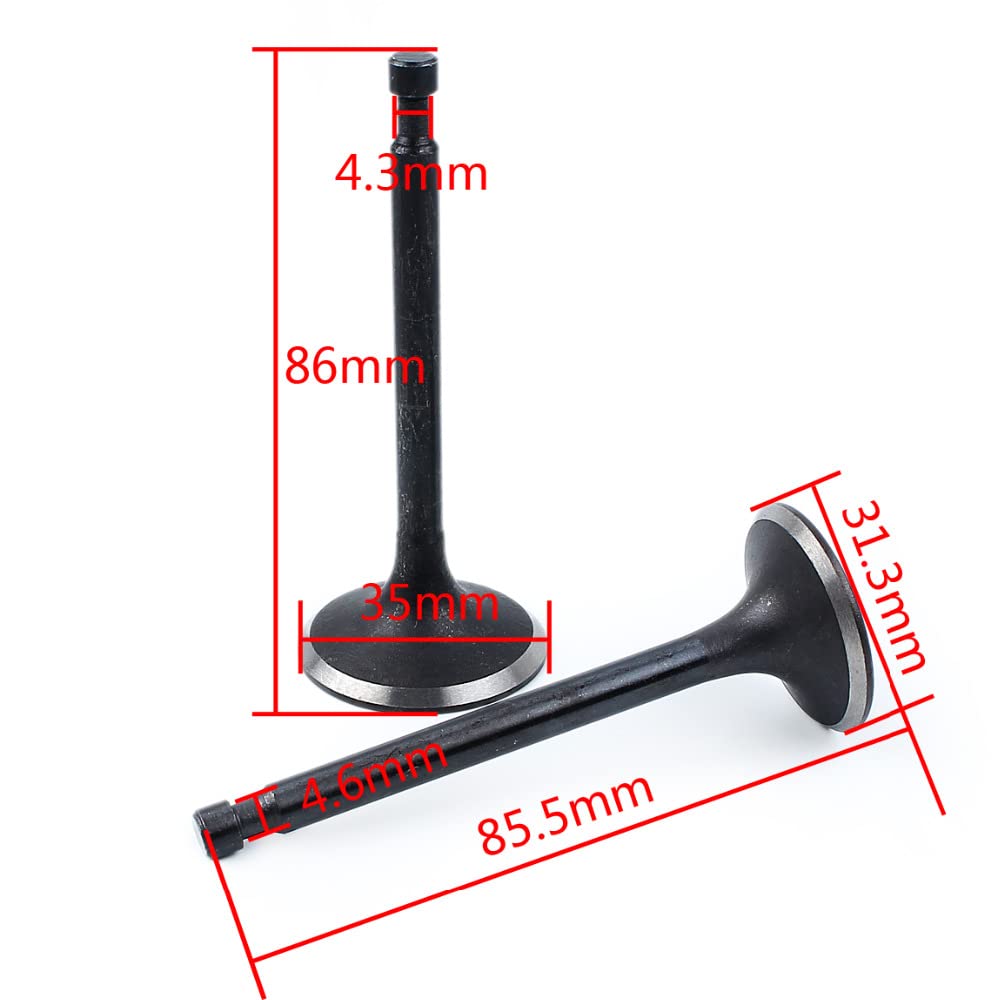 Aspirazione e Molla e Fermo Molla Adatti for Motore a Benzina GX340 GX390 11HP 13HP GX 340 390 Nuovo