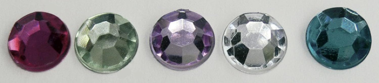 Cabochons adhésifs 1cm pour coller sans bavure vos petites décorations rondes
