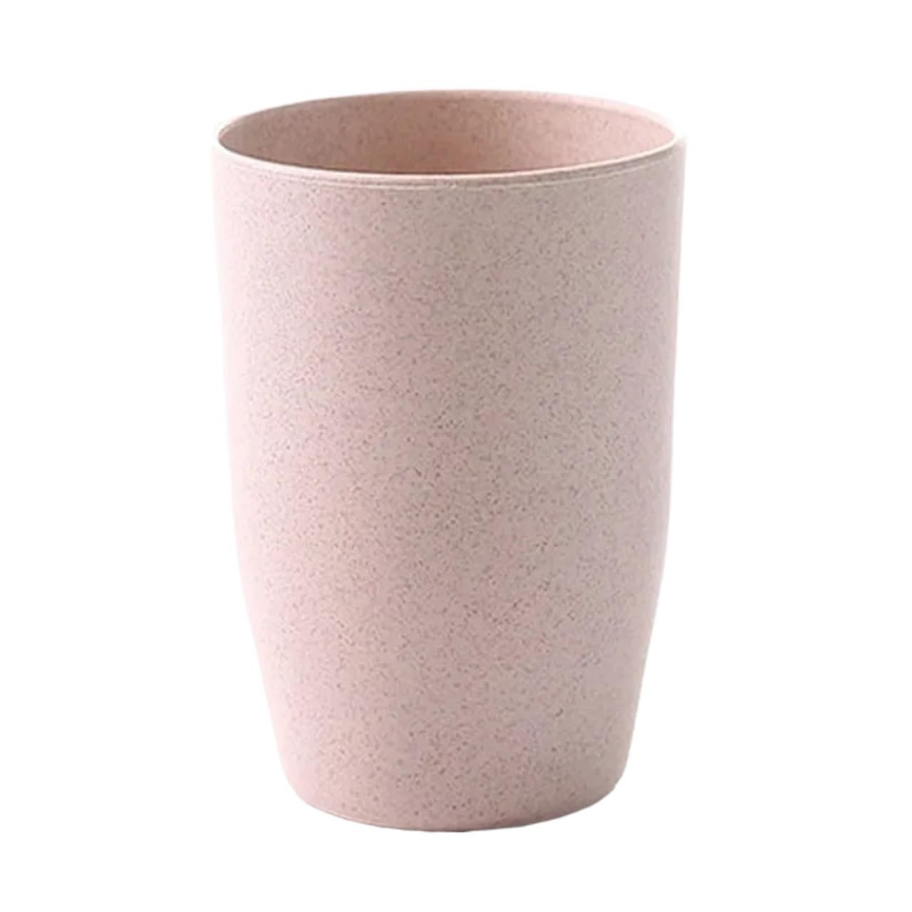 3pcs Simple Mouthwash Cup Couple Household Round Toothbrush Wash Portable For Toothpaste