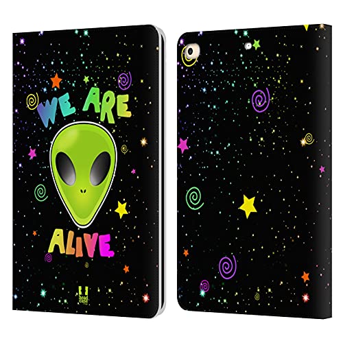 Étui portefeuille iPad 9.7 anti-rayures protection intégrale Aliens