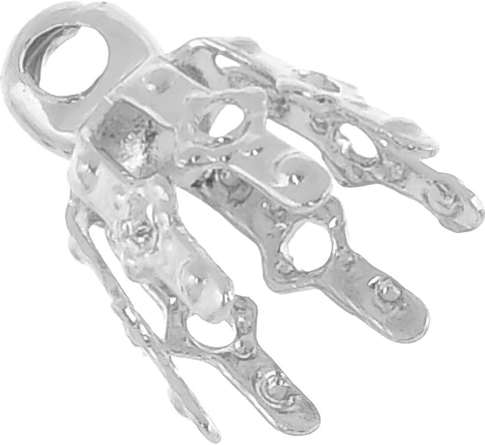 150 Bead Caps Necklace Chain Charm Bails Jewelry Part
