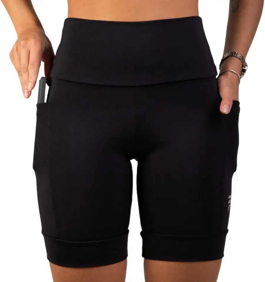 Bermuda Academia Feminina Targ Me Short Corrida Fitness Térmica com Bolso