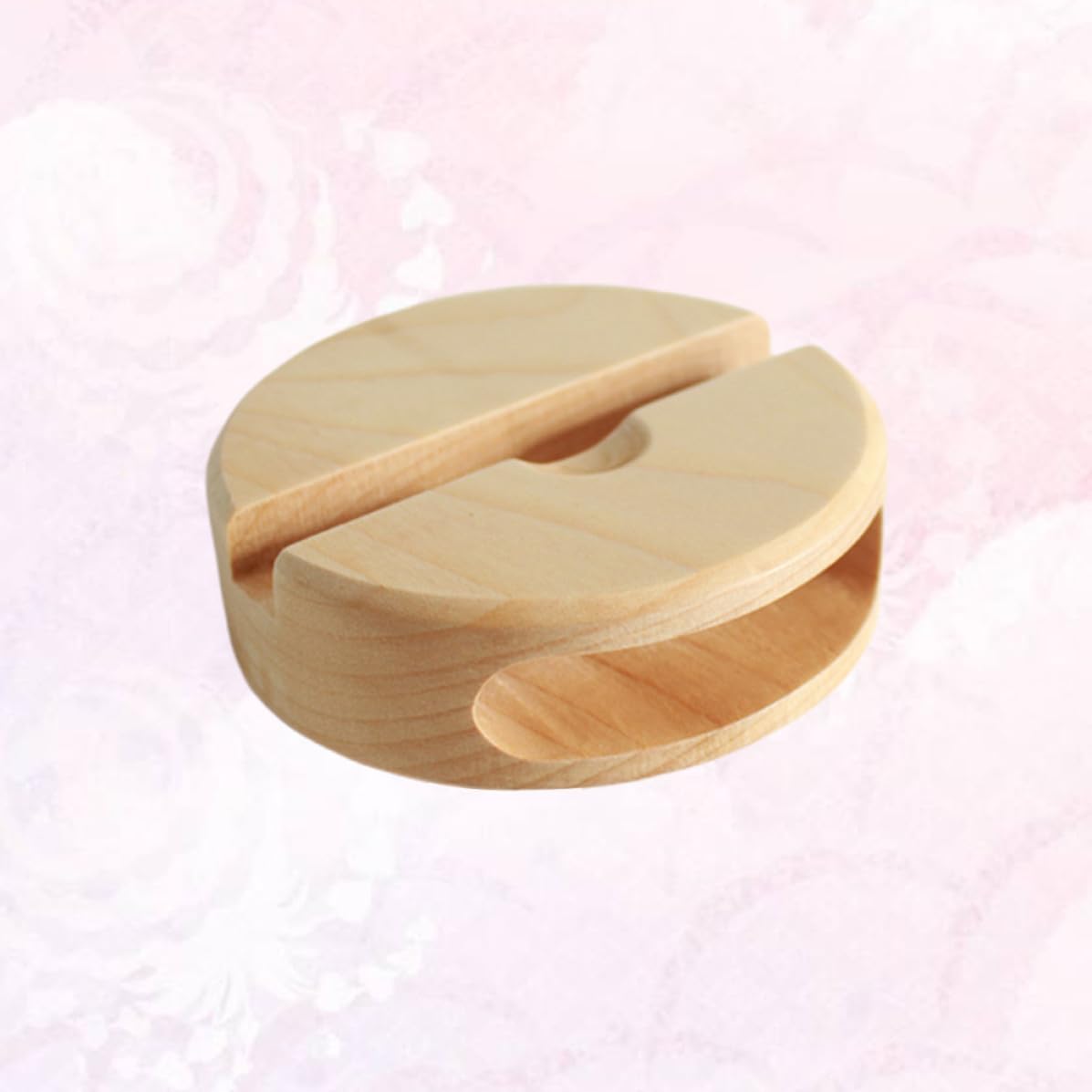 BESPORTBLE Wooden Mobile Phone Holder Walnut Desktop Stand Support for Home image 4
