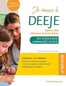 Book's Cover of Je réussis le DEEJE. Diplôme d'État d'éducateur de jeunes enfants: Socle commun + option. Conforme à la réforme