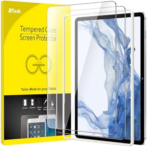 JETech Screen Protector for Galaxy Tab S8+/S7 FE/S7+ 12.4", 2-Pack