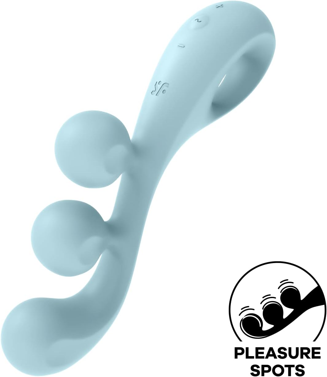Satisfyer Tri Ball 2 Vibrator Sex Toy | Adult Toys for Women | Multi Vibrator with 10 Vibration Modes | Vibrating Sexual Pleasure Device | Stimulation Vibrators | Female Wellness Tools | Woman Sextoy