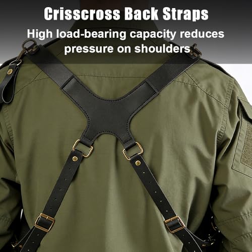 Gilet double épaule sous-aisselle pour ranger votre mobile