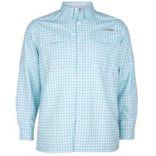 HABIT Men's Flushing Bay Long Sleeve River Shirt