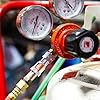 Koike Oxy-Fuel Quick Connect Regulator To Hose Coupler Set, Safe Fuel/Oxygen Disconnect, Leak-Proof Design, UL Listed (SET) #2