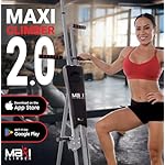 MaxiClimber 2.0 Vertical Climber ERS (Elastic Resistance System) - Easy to Assemble, Folding Exercise Machine Combines Cardio & Strength Training for a Low Impact, Full Body Workout - Free Fitness App - Image 2