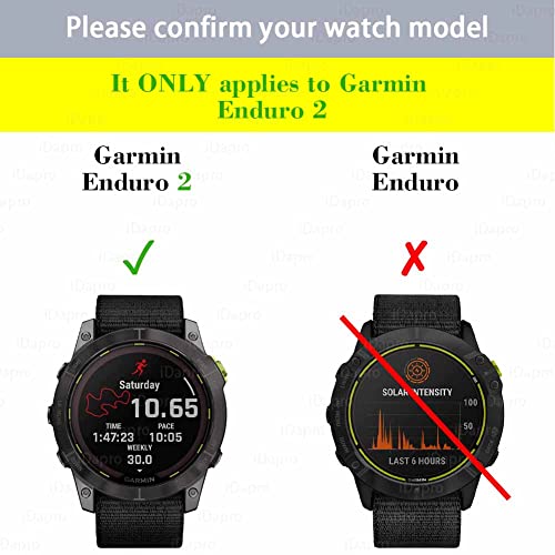 Image of iDaPro Screen Protector for Garmin Enduro 2, 9H Tempered Glass