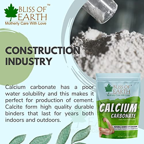 Image of Bliss of Earth Calcium Carbonate Powder 453gm
