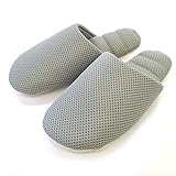 オクムラ スリッパ 洗って絞れる JyabJyab メッシュ M (22.5~24.5cm) グレー
