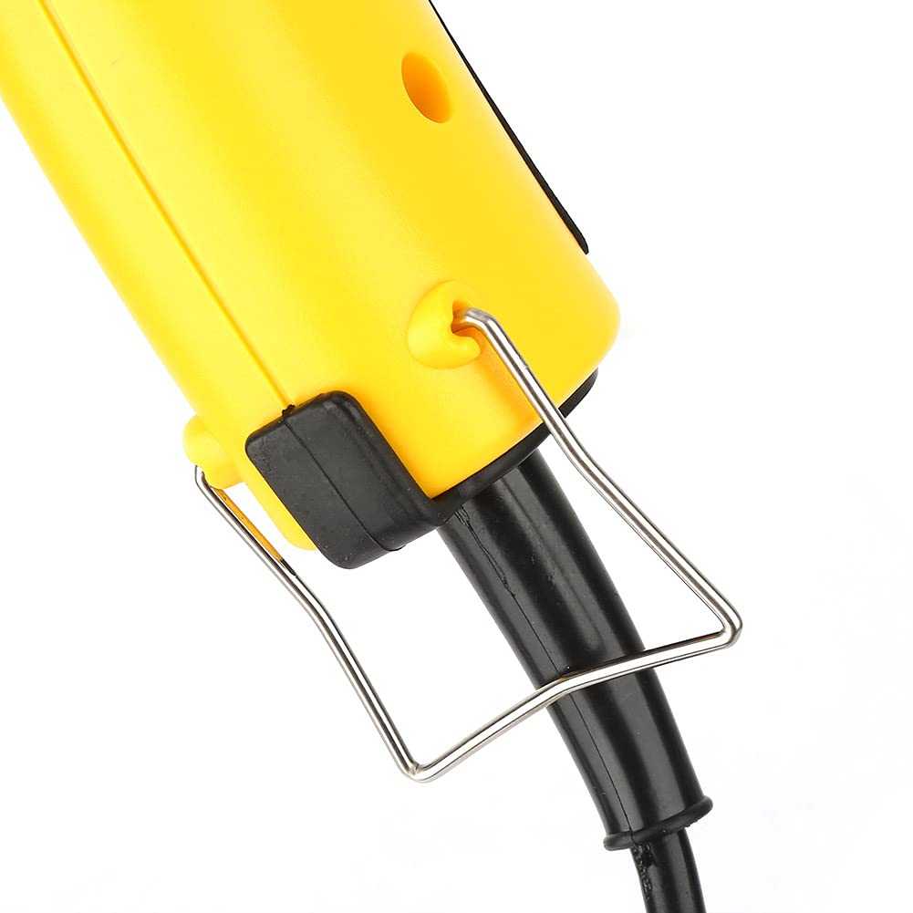 FTVOGUE Pistola de Aire Caliente Electrónica Herramienta de Soldadura de Aire Caliente con Núcleo Calefactor de Cerámica 2000 W Temperatura Dual 50 Hz Liviana para Envoltura Retráctil Decoración