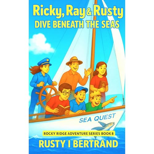 Ricky, Ray & Rusty Dive Beneath the Seas Audiolibro Por Rusty I Bertrand, Blake I Bertrand arte de portada