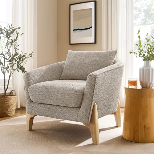 VANOMi Accent Chair 31" Oversized Reading Chair Comfy Upholstered...
