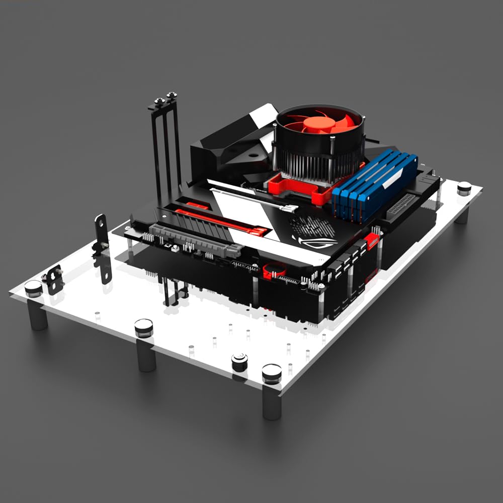 Amazon.com: DIY Acrylic Open Frame PC Case for ATX, MATX