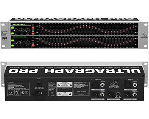 Behringer Ultragraph Pro Fbq3102 Audiophile 31-Band Stereo Graphic Equalizer With Fbq Feedback Detection System #TOP1