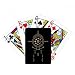 Universe Totem Pattern Geometry Poker Juego de mesa de diversión de tarjeta mágica