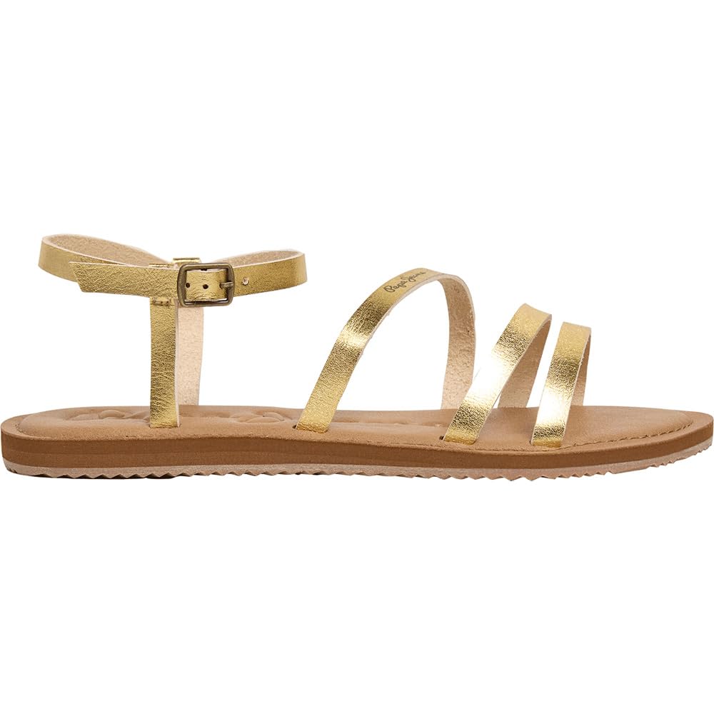 Pepe Jeans Rio Sandals Women's Gold-Coloured Size 37 (4)