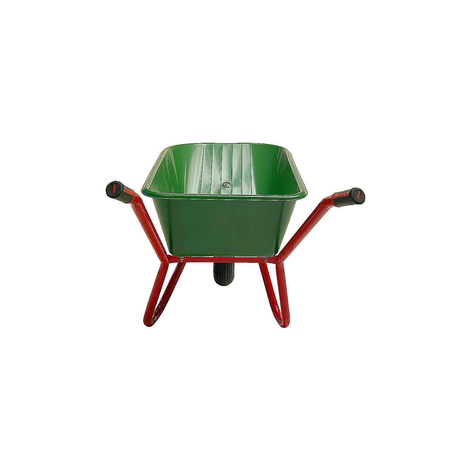 kaiserkraft | Kompaktkarre | Mit Kunststoff-Mulde, grün, LxB 1600 x 580 mm, 100 l
