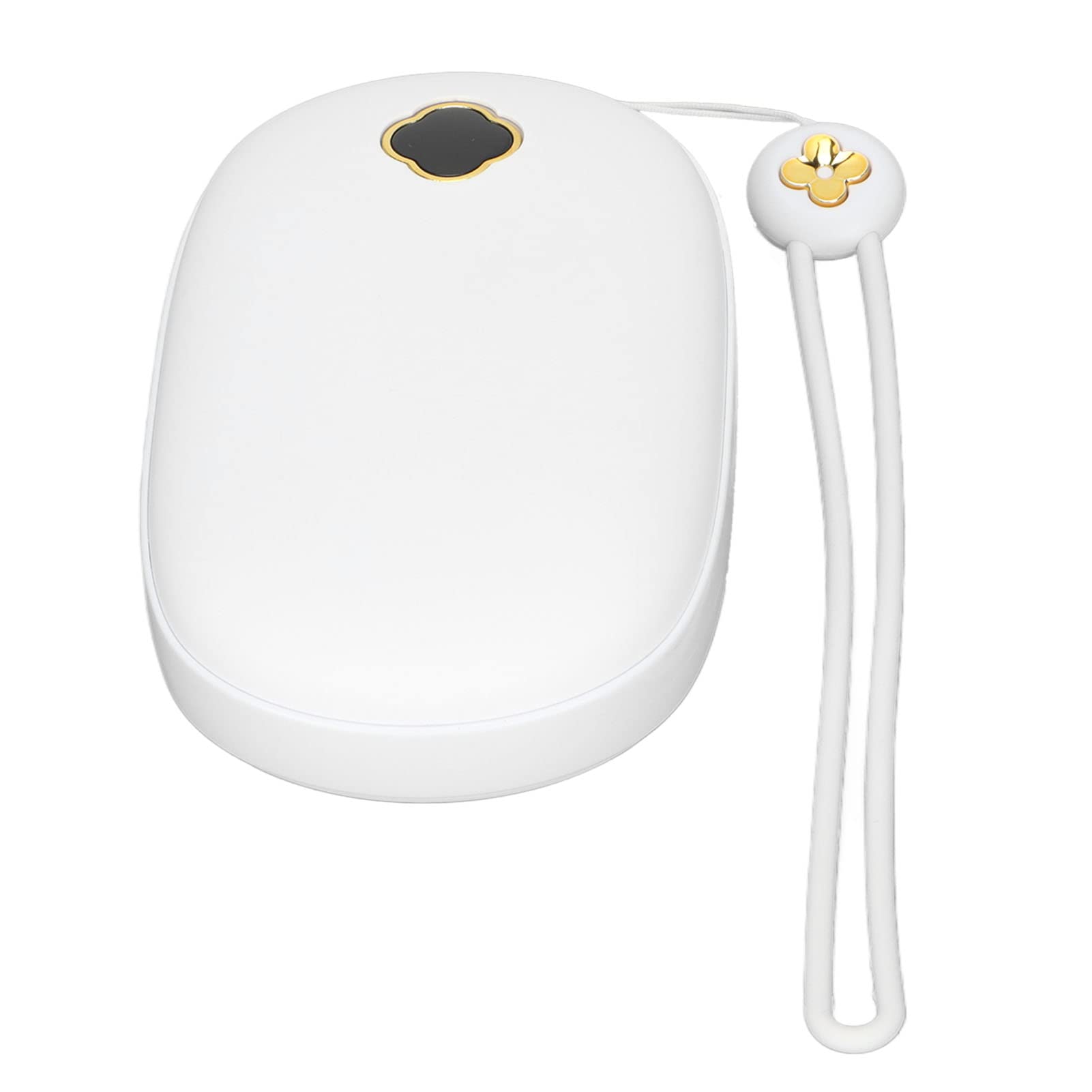 Cyrank Handwärmer Wiederaufladbar, Elektrischer Mini-USB-Handwärmer, Wiederverwendbar, Langlebige Heiz-Handwärmer, Outdoor/Indoor/Arbeit/Lernen/Camping/Jagd/Schmerzlinderung/warme Geschenke (Weiß)