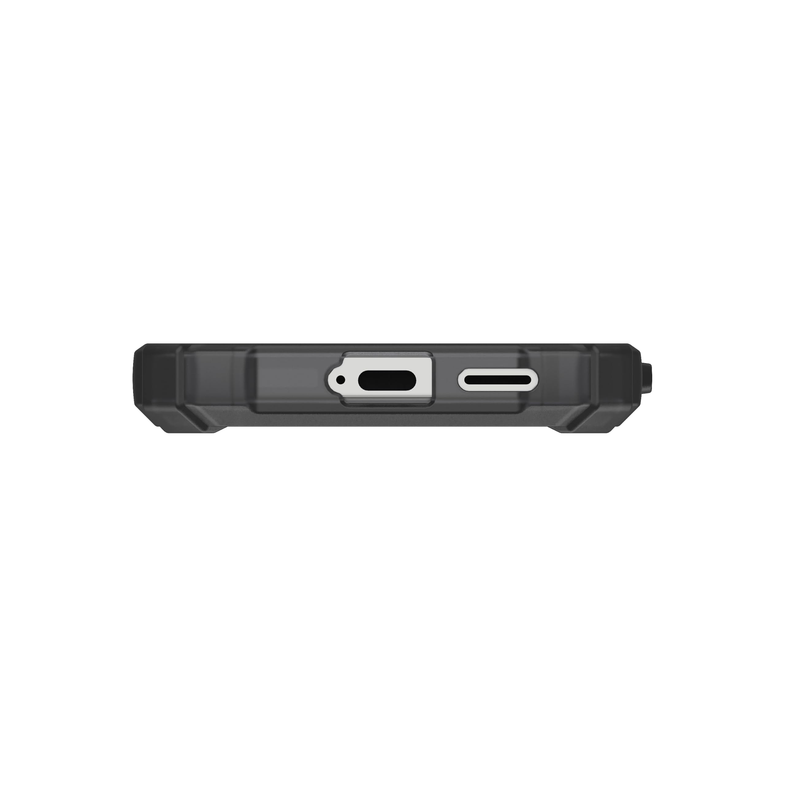 URBAN ARMOR GEAR Plasma XTE Custodia per Samsung Galaxy S25 (progettata per Samsung certificata, custodia compatibile con ricarica wireless) ash (trasparente) titanio