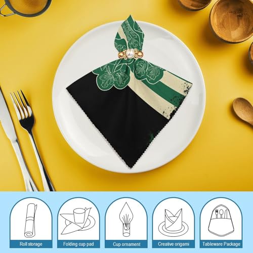 Servilletas de Tela Cuadradas Floral Pack x4 miniatura 7